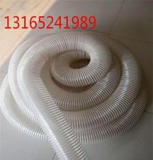 生产定制PVC螺旋塑筋管耐油耐酸碱塑料透明波纹管输送管