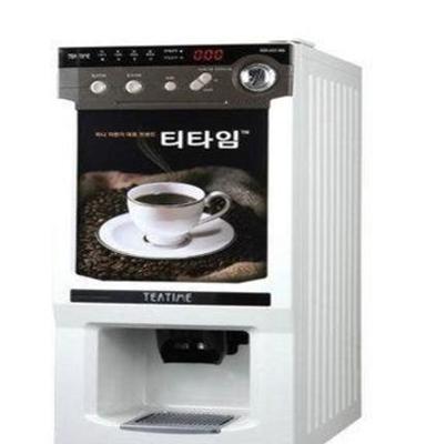 咖啡机、韩国进口投币式自动落杯咖啡机 饮料机 奶茶机