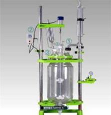 供应西安三层玻璃反应釜图片 玻璃反应釜 玻璃反应器 反应设备