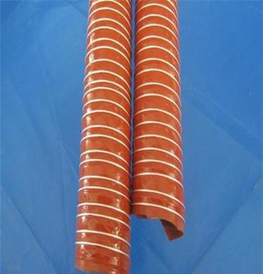 红色矽胶风管 高温风管 硅胶风管 干燥机排风管 1.5寸内径38mm