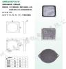 180三合一塑料防尘网罩 18060防尘网罩 风机防尘罩