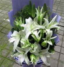 武汉鲜花绿植百合花，单朵百合鲜花3.3元，武汉同城送货，当天到