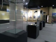 青岛侧开门博物馆展柜厂-方形博物馆独立柜