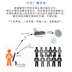 上海展厅分区导览讲解系统多通道讲解话筒