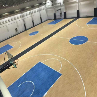 运动塑胶地板 pvc塑胶篮球场