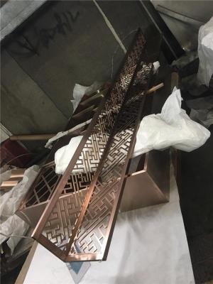 红古铜青古铜拉丝不锈钢酒柜批发定做