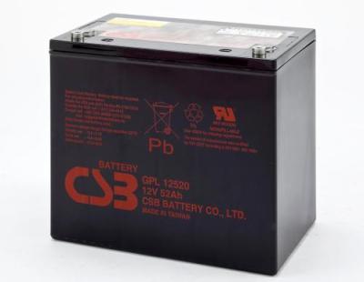 CSB蓄电池GP121770尺寸参数