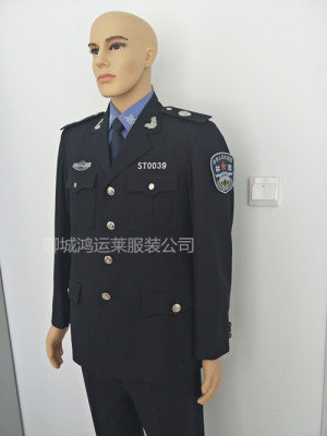 林政标志服标准版型 新式林政服装常服