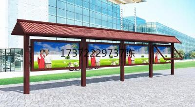 山东宣传栏镀锌板广告栏文化长廊制作
