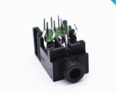 PJ-317A耳機插座3.5MM全塑11P 常用插座