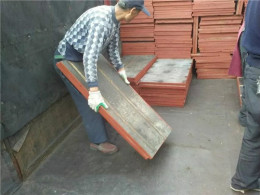 水泥砖机托板水泥砖竹胶板