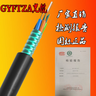 沈阳欧孚GYFTZA阻燃光缆 非金属阻燃铠装光