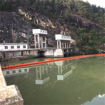 泮头水库水面漂浮物拦截浮漂管式拦污排型号