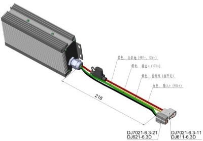 電器48V 12V 360W非隔離轉(zhuǎn)換器 電動(dòng)車配件