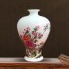 景德镇陶瓷器手绘粉彩花瓶中式客厅家居装饰