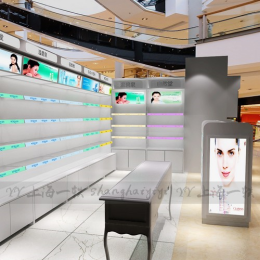 宿州展柜廠家定做商業(yè)柜臺木質(zhì)烤漆展示柜