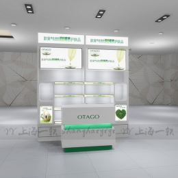 寧波展柜廠家定做商業(yè)柜臺木質(zhì)烤漆展示柜