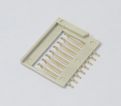 TF卡座MICRO SD卡座內焊自彈自鎖雙彈片卡座