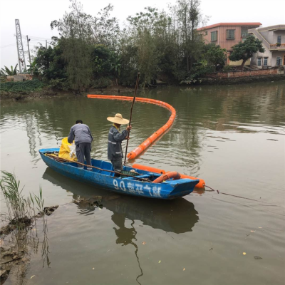 塑料拦污排浮筒核电站引水渠拦垃圾浮排加工