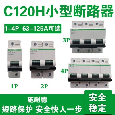iC120H-D63A-1P2P3P4P新型施耐德小型断路器