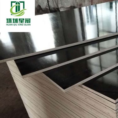 黑色杨木木模板 建筑模板胶合板 定制工厂