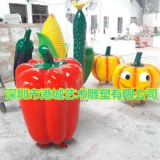 深圳批發零售玻璃鋼青瓜苦瓜南瓜雕塑廠家