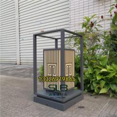 鏤空防水柱頭燈戶外景觀燈柱仿云石立柱燈