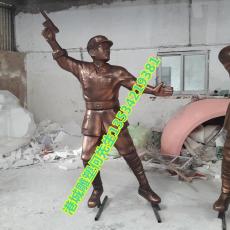 湖南纪念历史人物玻璃钢红军雕塑像专业厂家