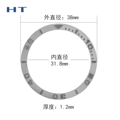陶瓷表圈配件