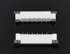 FPC-FFC连接器 1.0mm 4.6H 立贴正位窄锁