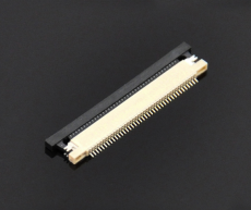 0.5mm 1.2H拉拔卧式下接触 超薄FPC-FFC插座