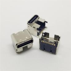 USB 3.1 TYPE C母座墊高4.5mm 插板貼片16P