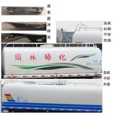 國六東風牌灑水車價格