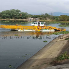 厂家定制湖面保洁船 水库漂浮物打捞船