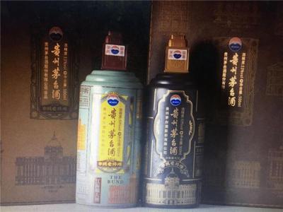 上海松江大学城回收6斤茅台酒瓶子生肖瓶子