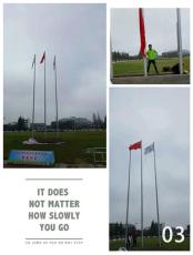 锦州市10米不锈钢锥形电动旗杆规格尺寸