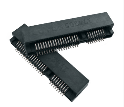 MINI PCIE插座PCI-E 52PIN连接器5.2高接插