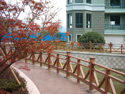湖南绿广塑木护栏
