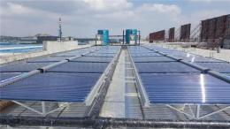 青岛印染厂太阳能热水器工程