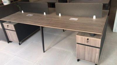 合肥钢架工位桌板式卡座铝合金办公桌出售