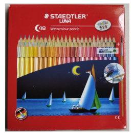 施德楼13710C48水溶性彩色铅笔48色涂色套装