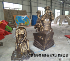 广东玻璃钢人物雕像