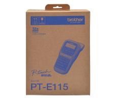 兄弟PT-E115手持式不干胶标签打印机