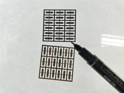 光學(xué)掩膜版激光鉆孔不銹鋼掩膜版小孔微孔