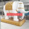 门口招财欧式大型玻璃钢大象雕塑零售价格厂