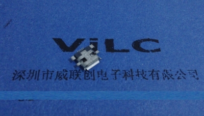 MICRO 5P USB母座四脚反向插板4P针贴板