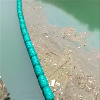水库拦污网进水口导漂装置制作方法