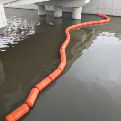 河道穿钢丝绳拦污浮筒水库拦垃圾浮排加工