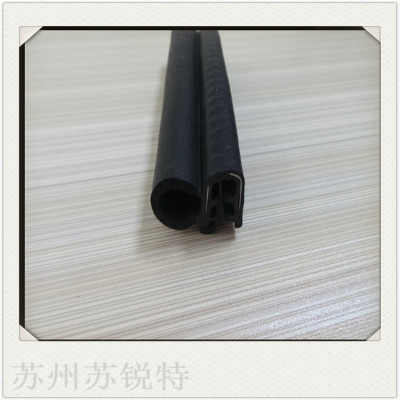 三元乙丙 侧泡密封条 电箱电柜钢卡式胶条