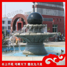 廣場(chǎng)大理石風(fēng)水球 石雕風(fēng)水球雕刻廠家